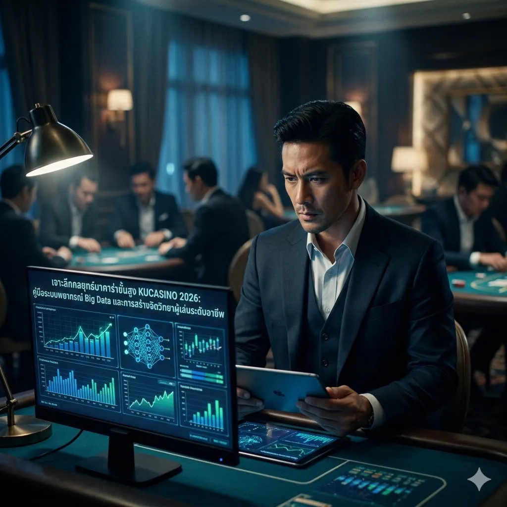 เจาะลึกกลยุทธ์บาคาร่าขั้นสูง KUCASINO 2026: คู่มือระบบพยากรณ์ Big Data และการสร้างจิตวิทยาผู้เล่นระดับอาชีพ