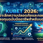 KUBET 2026: เจาะลึกความปลอดภัยและกลยุทธ์การลงทุนฉบับมืออาชีพสำหรับบอลโลก