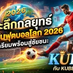 เจาะลึกกลยุทธ์เดิมพันฟุตบอลโลก 2026: เตรียมพร้อมสู่ชัยชนะกับ KUBET